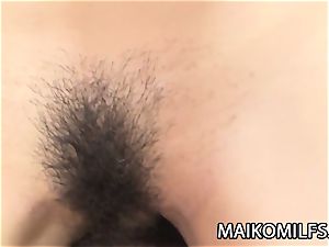 Marina Tanaka - huge-titted JAV cougar penetrated And Creampied