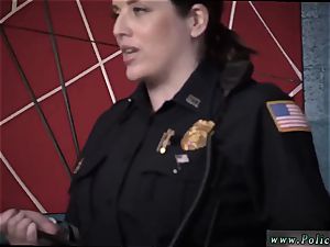 masculine cop stripper humid video grips officer drilling a deadbeat dad.