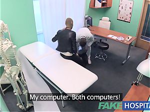 FakeHospital dirty medic fucks thief and creampies her